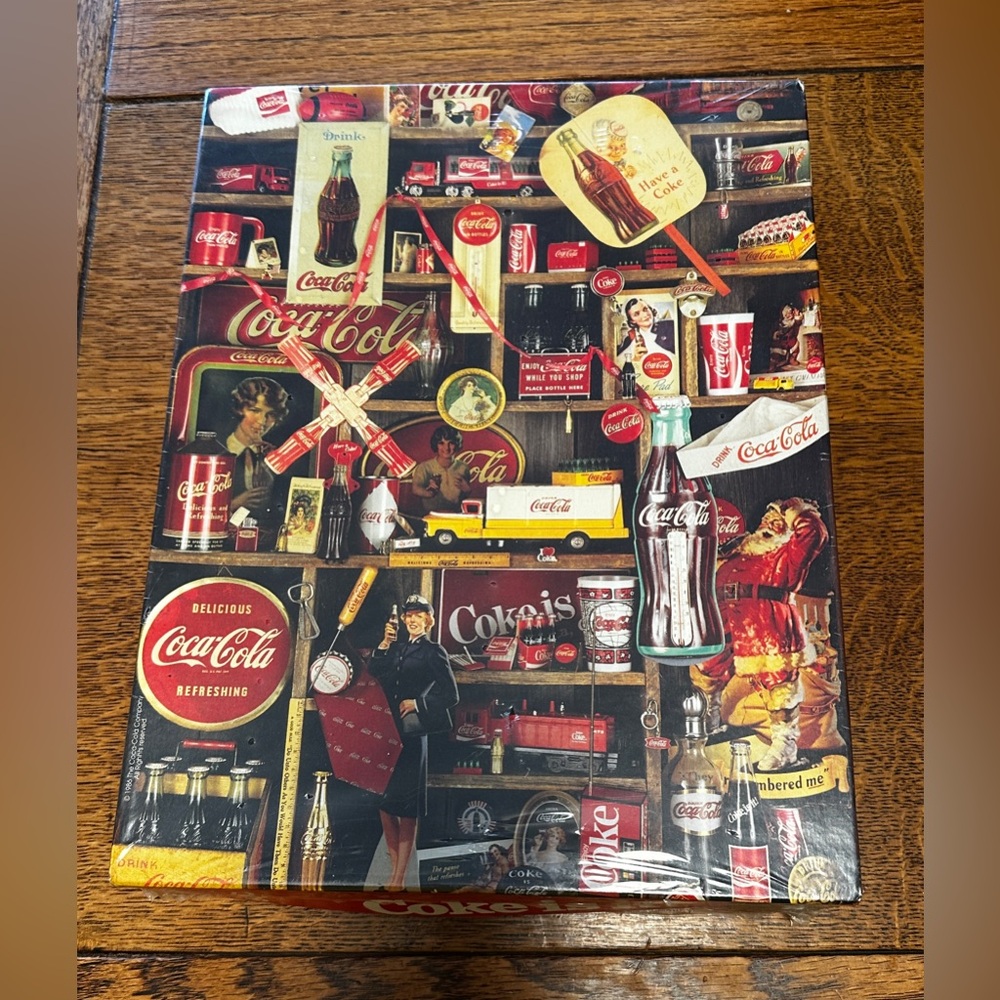 Coke Coca-Cola Collectible Jigsaw Puzzle 500 Piece New in Box Vintage Hallmark